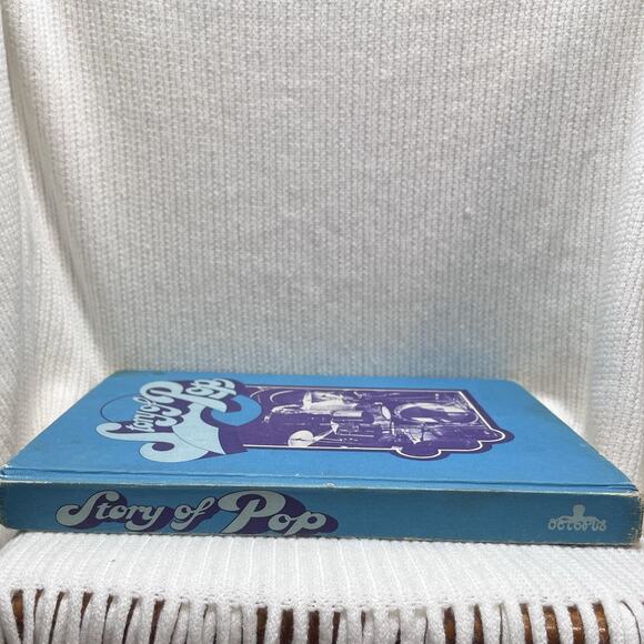 The Story Of Pop - The Stars and the Superstars of Rock (Hardcover, 1974) Fair - Picture 2 of 10